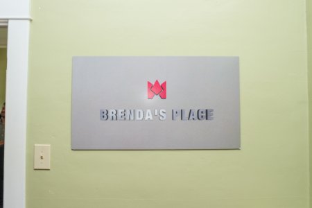 Brenda's Place sign Brenda's Place sign