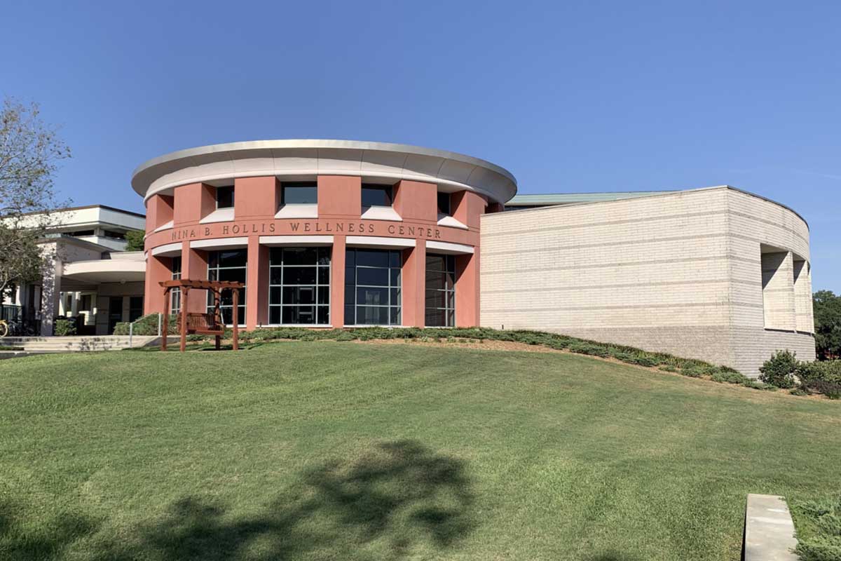 FSC's Nina B. Hollis Wellness Center exterior