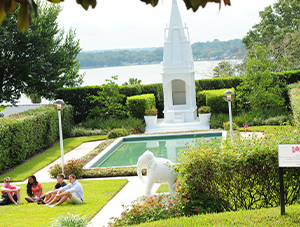 FSC's meditation garden