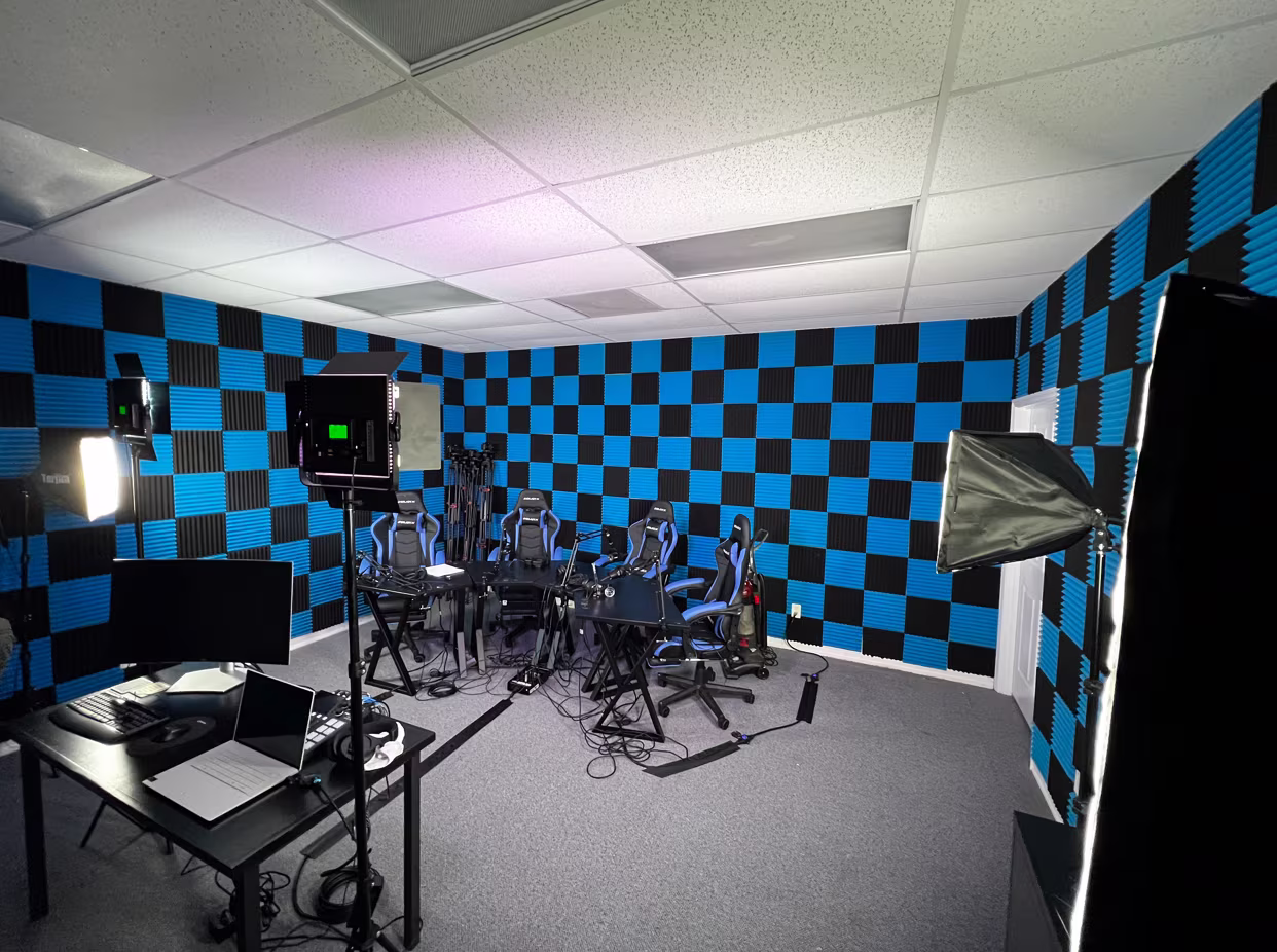 the studio