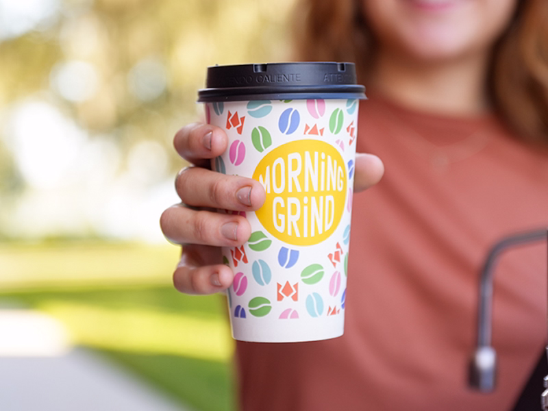 Morning Grind Coffee Cup