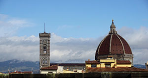 Florence from the rooftops.