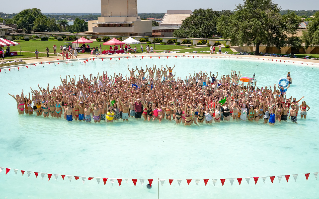 Class of 2023 at Senior Splash
