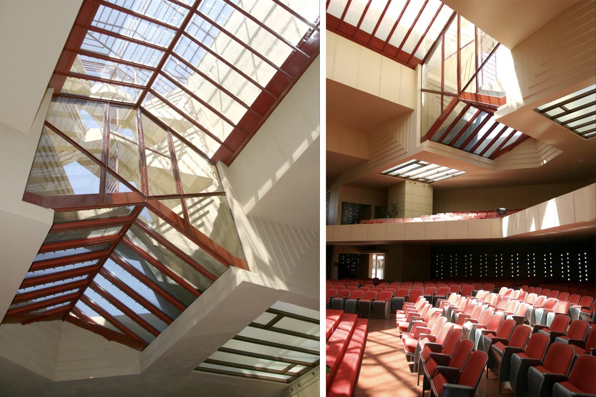 Interior views of Annie Phieffer Chapel