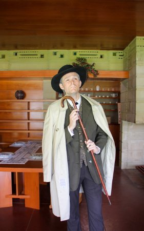 Frank Lloyd Wright Impersonator Chandler Talkington Fletcher