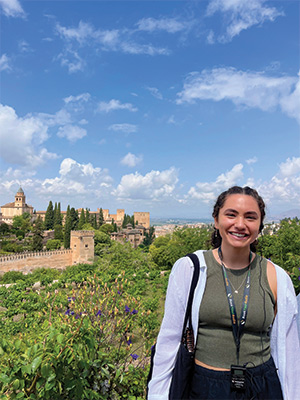 Generalife, a series of gardens, in the Alhambra