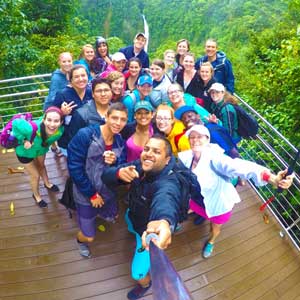 group photo in costa rica