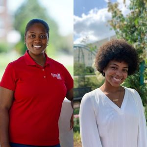 Dr. Shameka Shelby and Nathalie Moreno '23