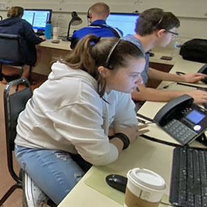 Call center for survey