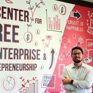 Center for Free Enterprise Director Justin Heacock
