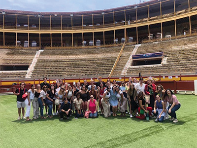 group visit to the Plaza de Toros