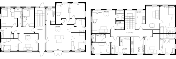 Mississippi Apartment Floorplans