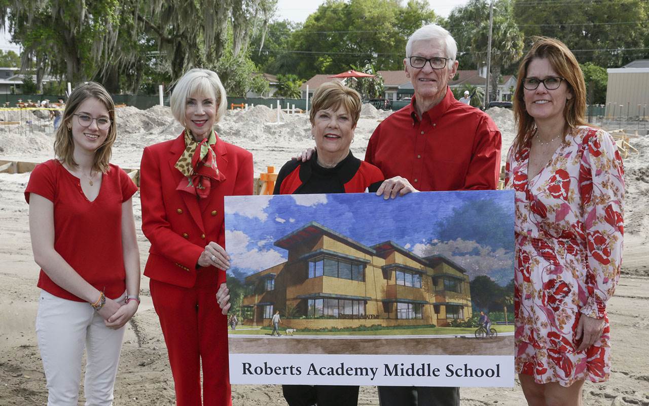 Middle School groundbreaking