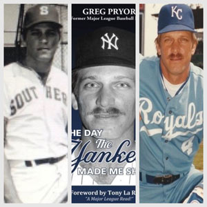 collage of greg pryor photos