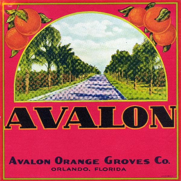 Avalon Brand Label