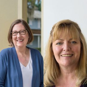 Drs. Linda Comer and Carrie Hall