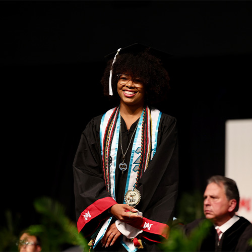 Nathalie Moreno '23 Honor Walk Recipient