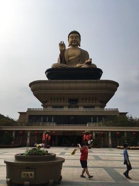Fo Guang Shan, a Buddhist monastery in Kaohsiung, Taiwan.