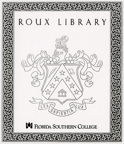 Roux Library. Lex Sapientia Lux. Florida Southern College