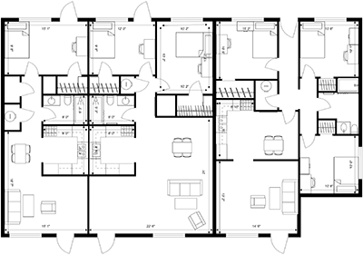 Colony Arms Apartment Floorplans