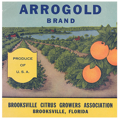 Arrogold Brand label