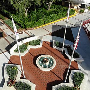Florida Southern's Patriots Plaza