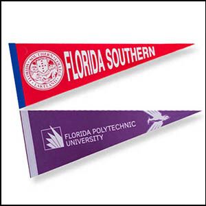 FSC and Florida Poly pennants
