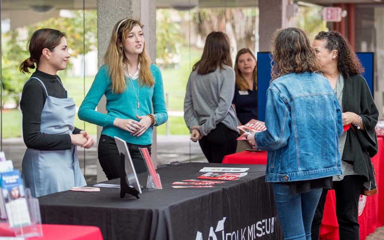 Students checking in at Southern Select