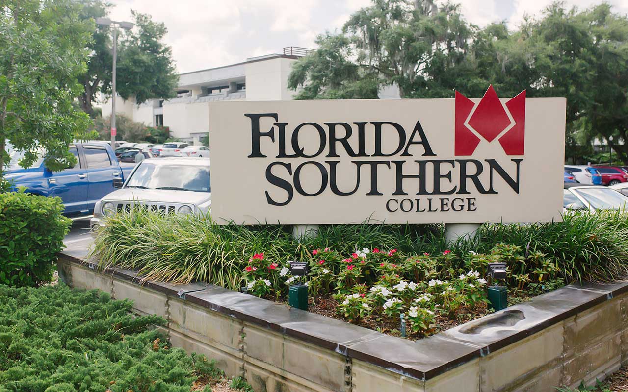 florida southern college sign