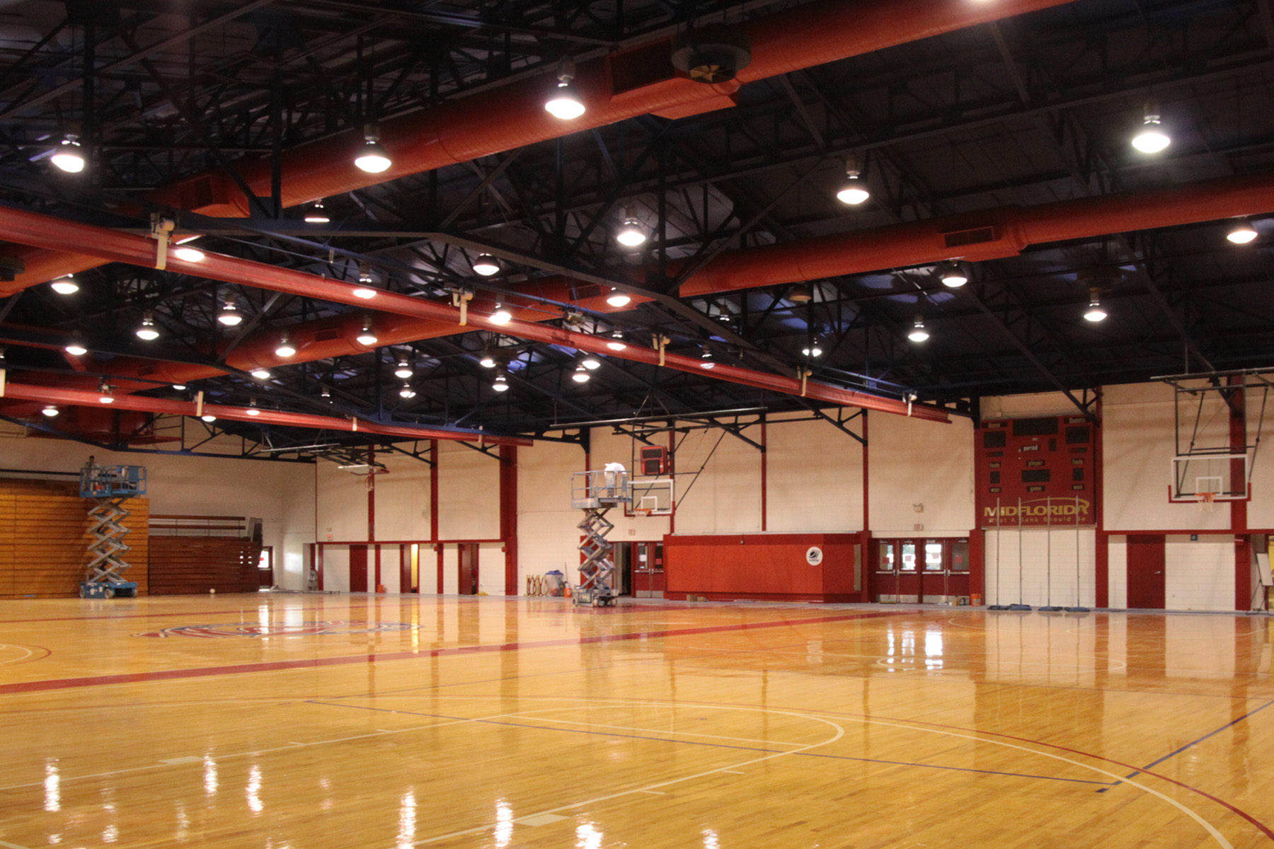 Jenkins Field House Interior